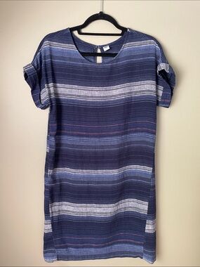 Old Navy Striped Short Sleeve Dress